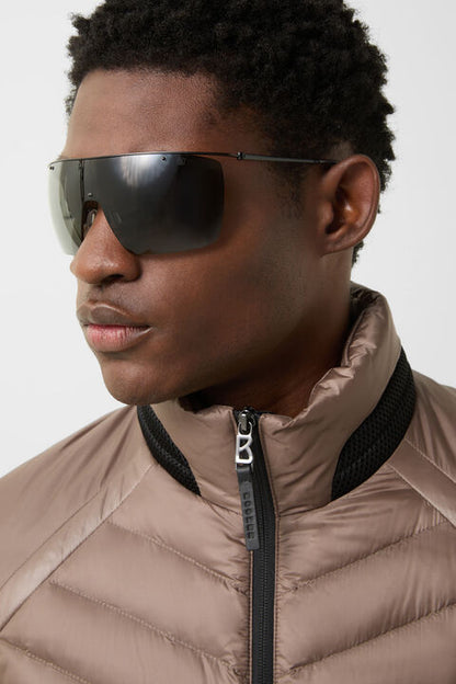 Liman Lightweight Down Jacket In Mud