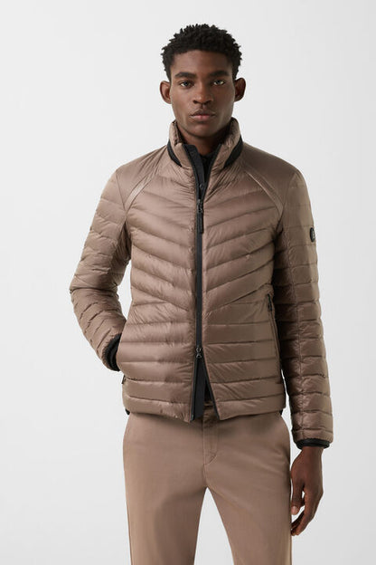 Liman Lightweight Down Jacket In Mud