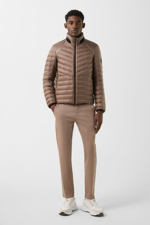 Liman Lightweight Down Jacket In Mud