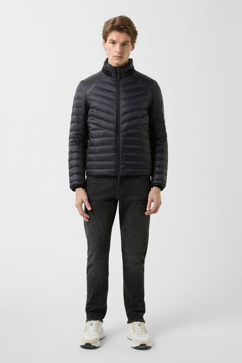 Liman Lightweight Down Jacket In Navy Blue