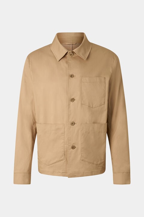 Overshirt Mirco In Camel