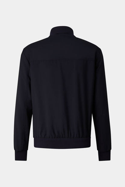 Virgin Wool Jacket Milan In Dark Blue