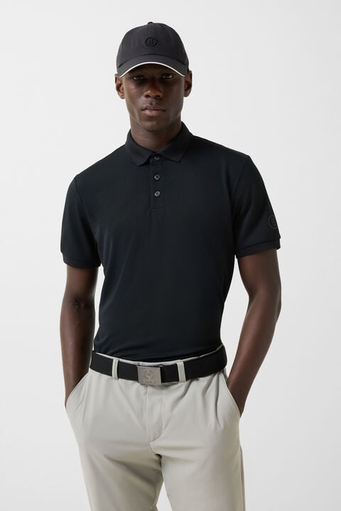 Daniel Functional Short-Sleeved Top In Black