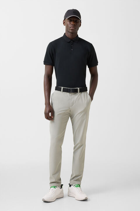 Daniel Functional Short-Sleeved Top In Black