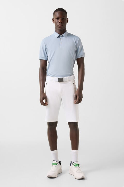 Daniel Functional Short-Sleeved Top In Misty Blue