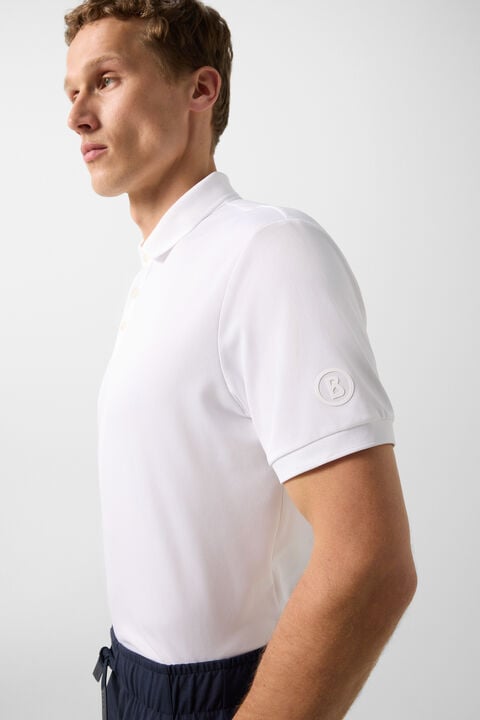 Daniel Functional Short-Sleeved Top In White