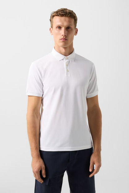 Daniel Functional Short-Sleeved Top In White