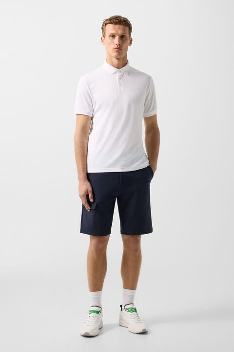 Daniel Functional Short-Sleeved Top In White