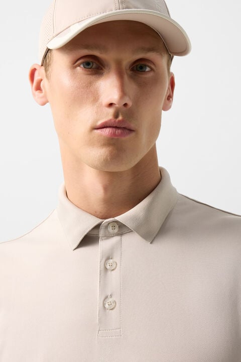 Daniel Functional Short-Sleeved Top In Sand