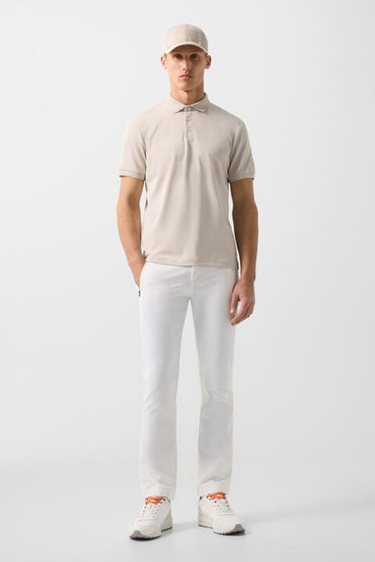 Daniel Functional Short-Sleeved Top In Sand