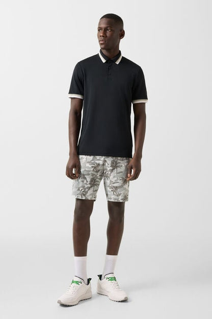 Arik Functional Short-Sleeved Top In Black
