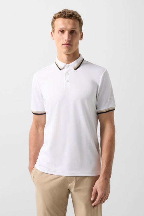 Arik Functional Short-Sleeved Top In White