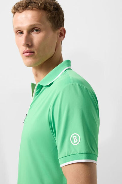 Cody Functional Short-Sleeved Top In Green