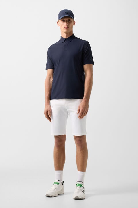 Casimir Functional Short-Sleeved Top In Navy Blue