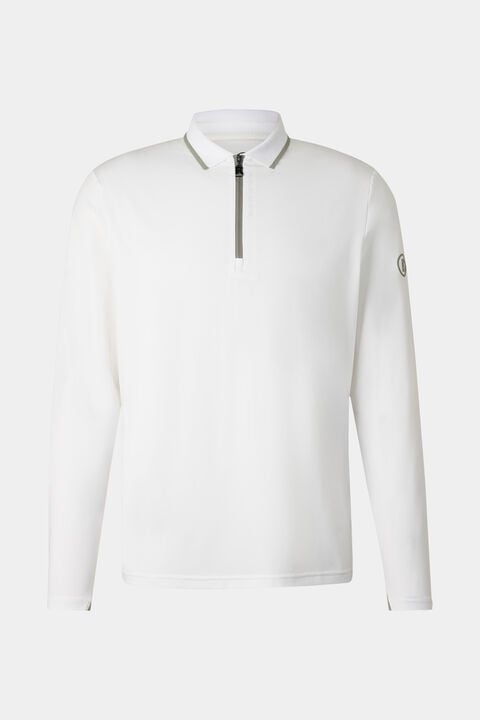 Jonah Polo Long-Sleeved Top In Off-White