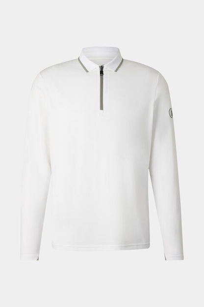Jonah Polo Long-Sleeved Top In Off-White