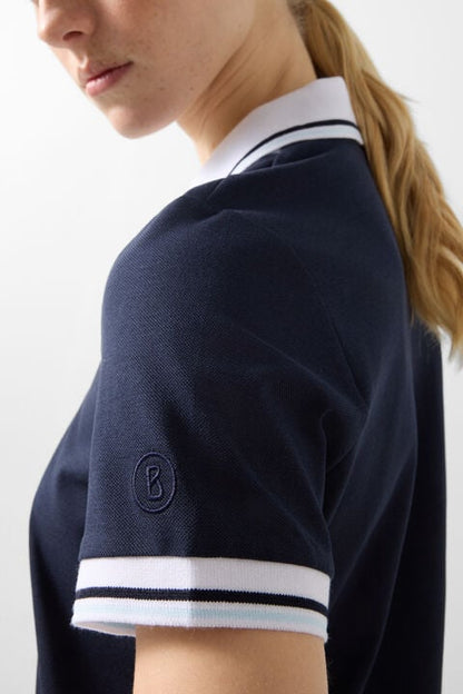 Jula Functional Short-Sleeved Top In Navy Blue