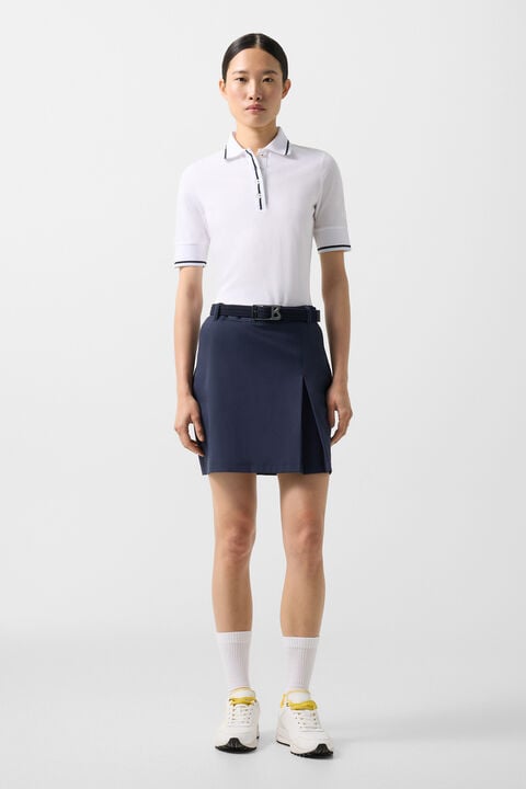 Funktons Polo Shirt Elenor In White