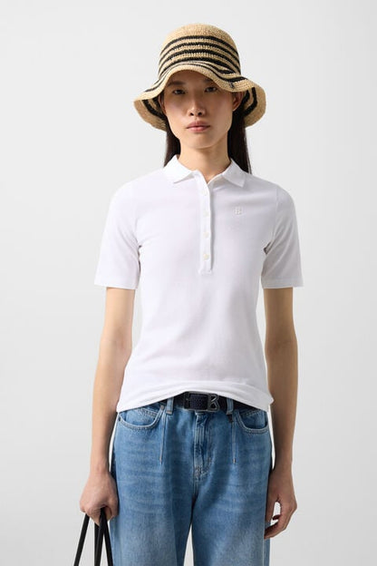 Malika Polo Shirt In White