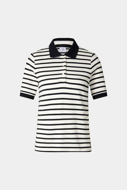 Polo Shirt Rea In Black/White