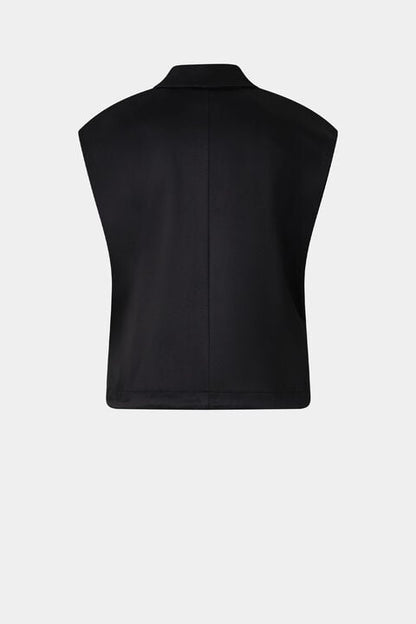 Mia Polo Top In Black