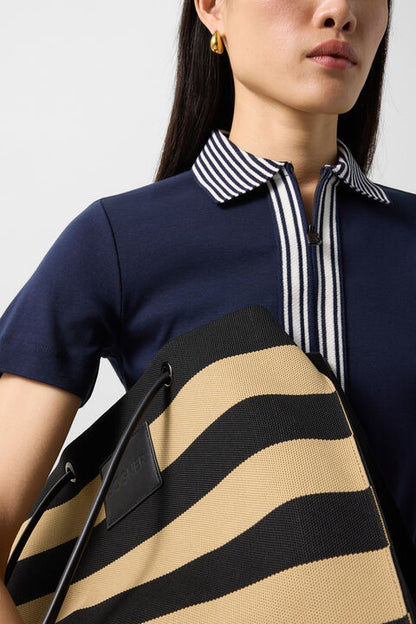 Peppa Polo Shirt In Navy Blue