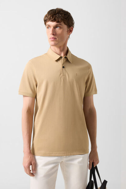 Timo Polo Shirt In Camel