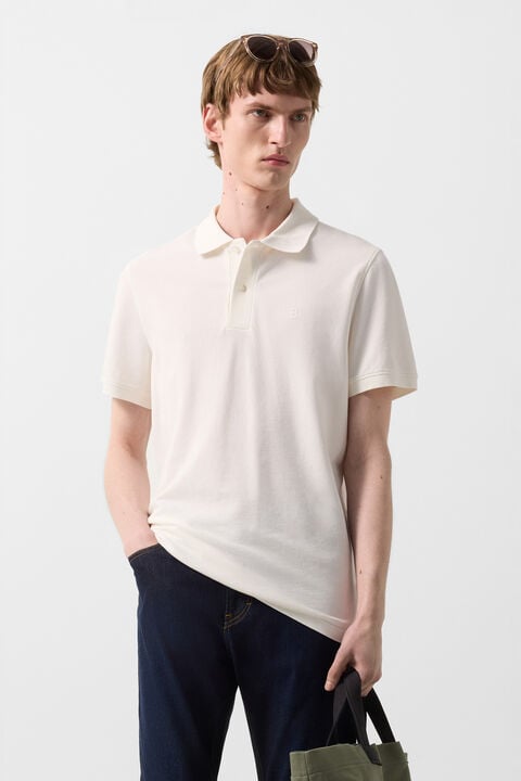 Fion Polo Shirt In Off-White