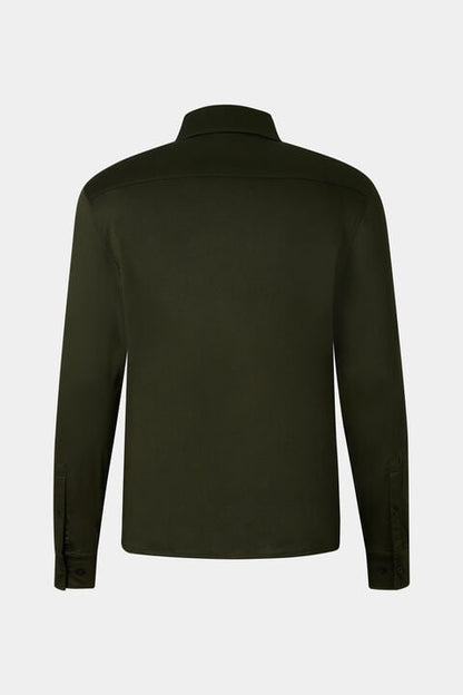 Jersey Shirt Franz In Olive Green