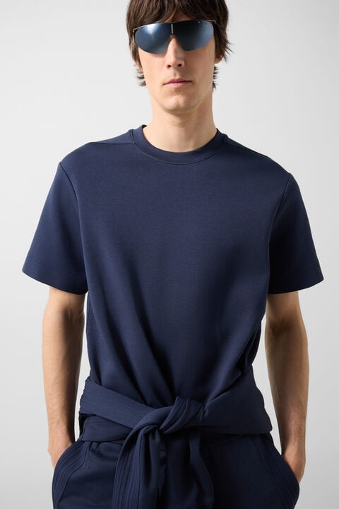 T-Shirt Elijah In Navy Blue