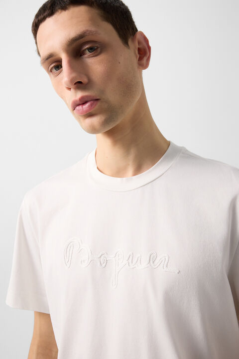 T-Shirt Lukas In Off-White
