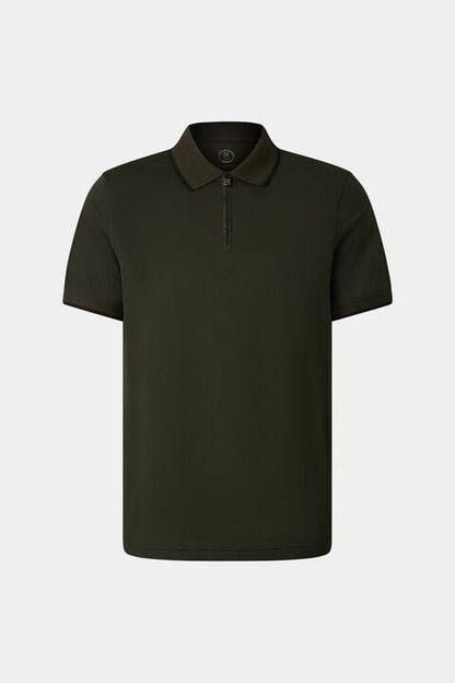 Timo Polo Shirt In Olive Green