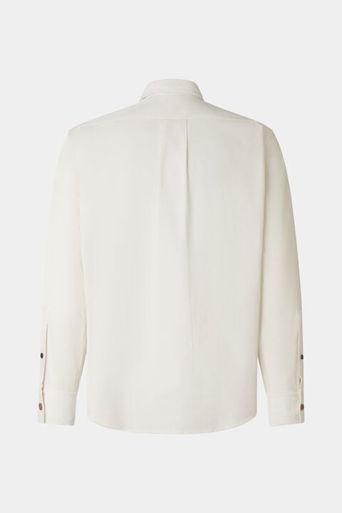 Corduroy Shirt Heiko In Off-White