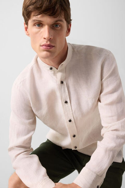 Linen Shirt Raphi In Sand
