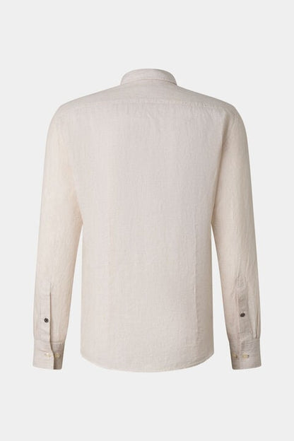 Timi Linen Shirt In Sand/White