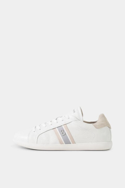 Columbus Trainers In White/Beige