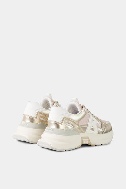 Sneaker Ctp25 In White/Gold