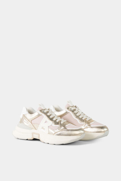 Sneaker Ctp25 In White/Gold
