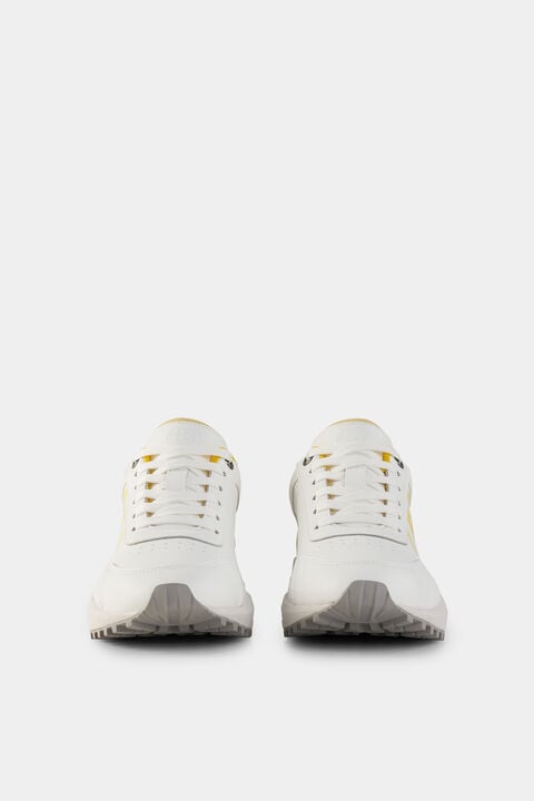 Sneaker Golf  In White/Yellow