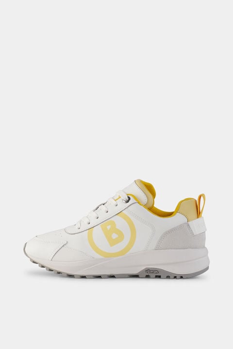 Sneaker Golf  In White/Yellow