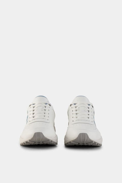 Sneaker Golf  In White/Blue