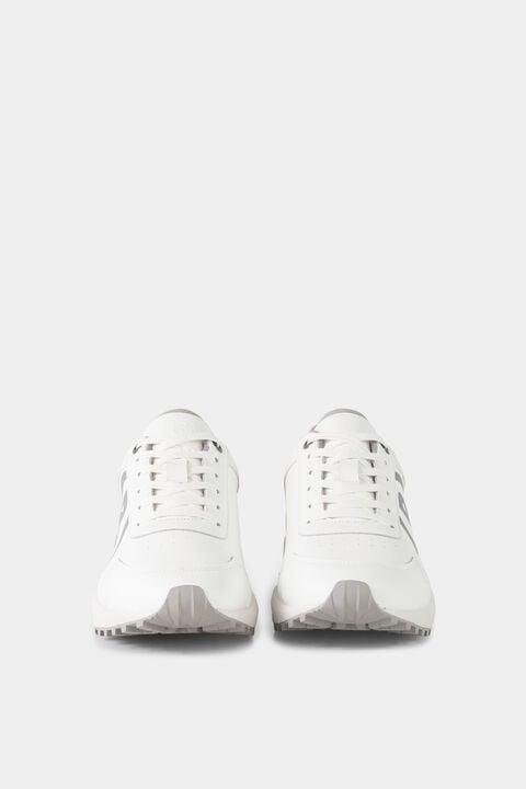 Golf Sneaker In White/Orange