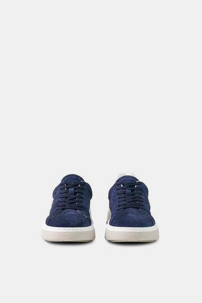 Milan Trainers In Navy Blue