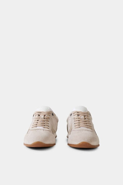 Monza Trainers In Taupe