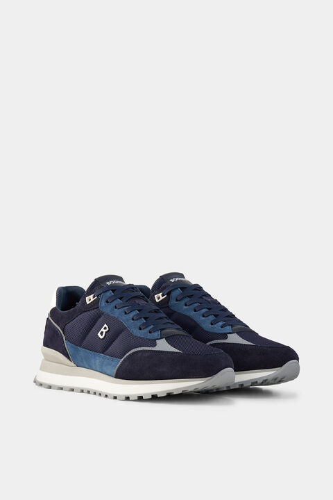 Sneaker Newport In Navy Blue