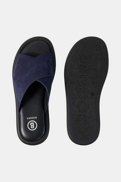 Portofino Sandals In Navy Blue