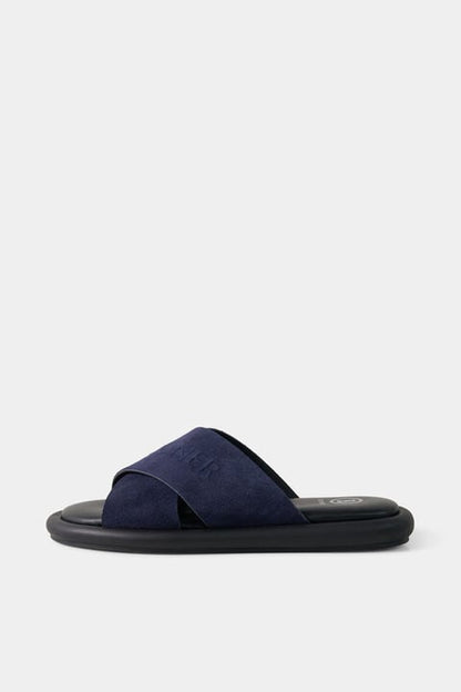 Portofino Sandals In Navy Blue