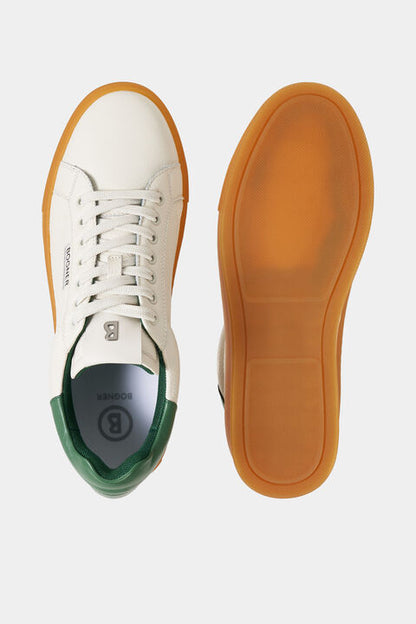 Rome Sneakers In Off-White/Green