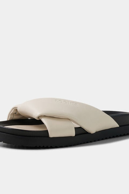 Sirolo Sandals In Cream/Black