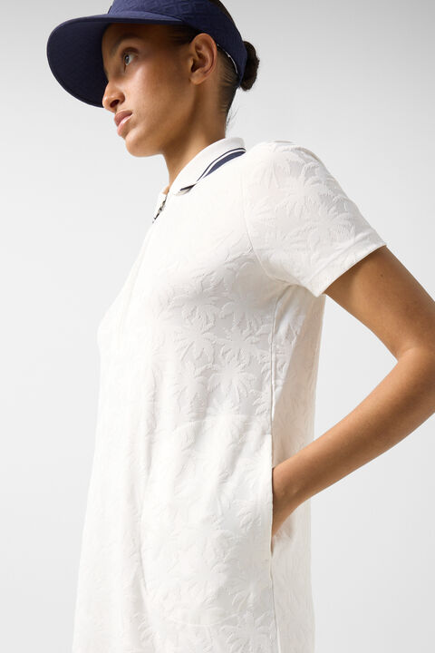 Pina Jersey Dress In Off-White